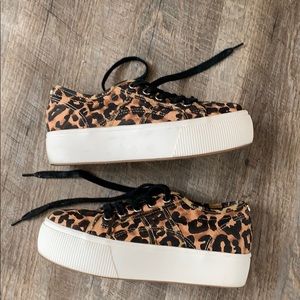 steve madden platform sneakers cheetah